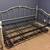 Vintage twin iron daybed with trundle 2 thumbnail