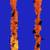 Like NEW Vtg 15 Ft Halloween Orange Black Spiders Garland Decor 3 thumbnail