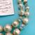Vintage 1950's Faux Pearl and Crystal Necklace 2 thumbnail