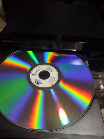 Laser discs: paying cash now 1