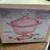 Vintage Indiana Glass Pink Open Lace Edge Pedestal Candy Box Dish with Lid 18 thumbnail