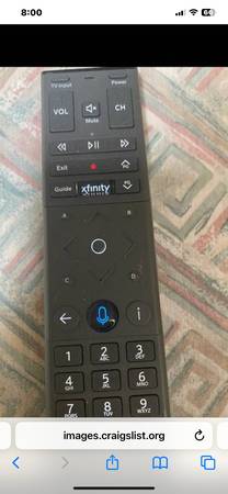 Remote control Xfinity voice 1