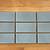 NIB 144 Glazed Porcelain Tiles, 3"x6" Gray Subway, Grey Wall Stackable 12 thumbnail