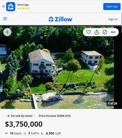 $950,000 / 3br - LAKE LEELANAU WATERFRONT OPEN SAT. SUN. 1-2pm ACT FAST (12 minutes from Munson Hospital downtown TC)64037724893699124