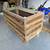 Elevated Vegetable Flower Garden Planters from Reclaimed Wood 9 thumbnail