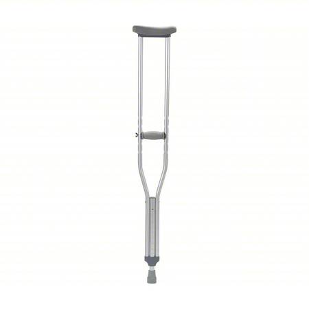 Aluminum Push-Button Adjustable Crutch, Adult Tall (5'8" TO 6'6") 1
