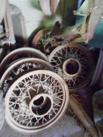 Steel Spoke Wheel Rims for Antique cars 1