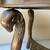 Figural Ram's Head Round WoodAccent Table 12 thumbnail