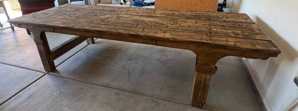 Reclaimed Wood Table 1
