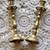 Solid Brass Candlestick Holders Pair of 2, Twisted Swirl Stem & Base Design-Vint 4 thumbnail