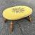 Antique Needlepoint Padded Wood Foot Stool Authentic Furniture Product 1 thumbnail