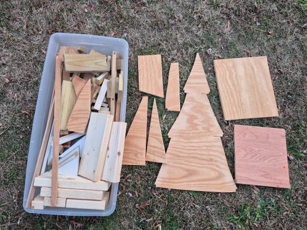 Free wood lumber scraps 1