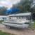 16ft pontoon boat hull with trailer . No motor 3 thumbnail