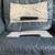 ROCHE BOBOIS SLATE BLUE LEATHER SOFA 2 thumbnail