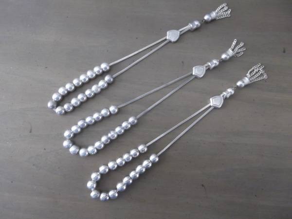 SILVER PRAYER BEADS 1