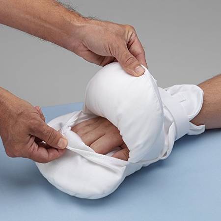 Posey Medical Double Padded "Peek-a-Boo" Security Mitts Model 2811 1