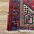 Vintage Persian Hamadan Rug – Hand-Knotted Wool Tribal Medallion, c.19 2 thumbnail