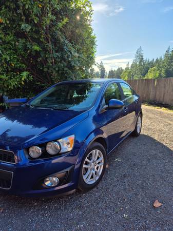 Chevy Sonic LT. - $6,700 (Port Orchard)63617157307009121