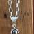 Silver & pearl necklace with two chains, fundraiser for LA fire victim 1 thumbnail