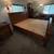 Solid wood king size bed frame with drawers 4 thumbnail