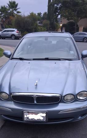 Jaguar X Type Light Blue 2003 1
