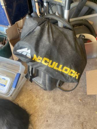 Portable steamer mc culloch 1