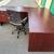 Uline L shaped Cherry Wood Desk $200 free delivery 7 thumbnail