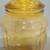 L. E. Smith Amber Glass Apothecary Jar 1950s 1 thumbnail