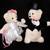 Large Bride & Groom Plush Stuffed Teddy Bears 1 thumbnail