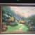 Beautiful Thomas Kinkade like painting. Large 53.5" x 41.5" w/frame 1 thumbnail