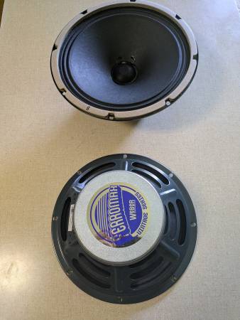Weber Vintage series 10 in speakers 1