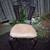 Two designer solid iron designer chairs matching $60 pair 5 thumbnail
