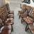 Ethan Allen Dining Suite Old Tavern Table and Windsor Comb Chairs Brwn 2 thumbnail