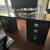 Pottery Barn Solid Wood Desk + Cabinet + Chair – Black 2 thumbnail