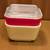 Vtg Pyrex Red & Yellow 1.5 Cup Ovenware Refrigerator Dish Set 501 GUC 1 thumbnail