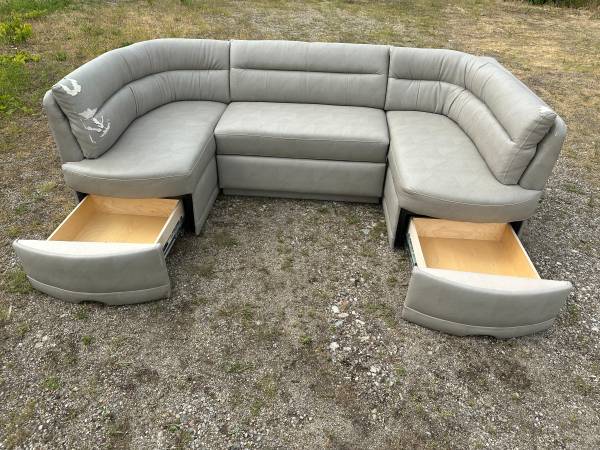 Villa Ultraleather U-Dinette Section RV Boat Motorhome coach dinette G 1