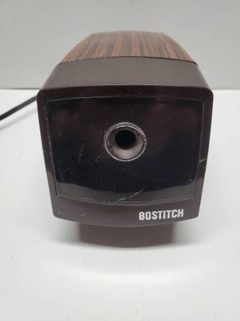 Electric Pencil Sharpener Vintage Bostitch Model EPS5 Desktop Tested * 1