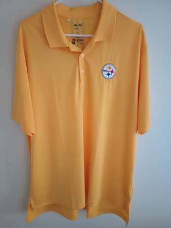 Adidas Steelers Golf Shirt XL New without tags 1