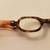 Vintage 1950's Lorgnette Folding Reading Opera Glasses w/ Rhinestones 1 thumbnail