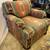 Vintage Upholstered Southwest Aztec Armchair with Ottoman Bohemian 3 thumbnail