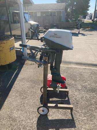 6 hp johnson, tank and hose - $325 (Centralia)63471363159043122