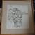 Black and White Hanging Basket of Ivy Picture signed Patterson 1 thumbnail