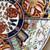 8 Japanese Porcelain 6 panel hand painted Nagoya Imari plates 7.25” 5 thumbnail