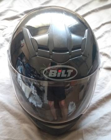 BiLT Full Face Helmet - Size Medium Black, near new 1