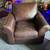 Pottery Barn leather chair. 1 thumbnail