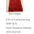 HDC Red Shadow 100% Wool rug runner 2'6"x 8'. --BRAND NEW-- 3 thumbnail