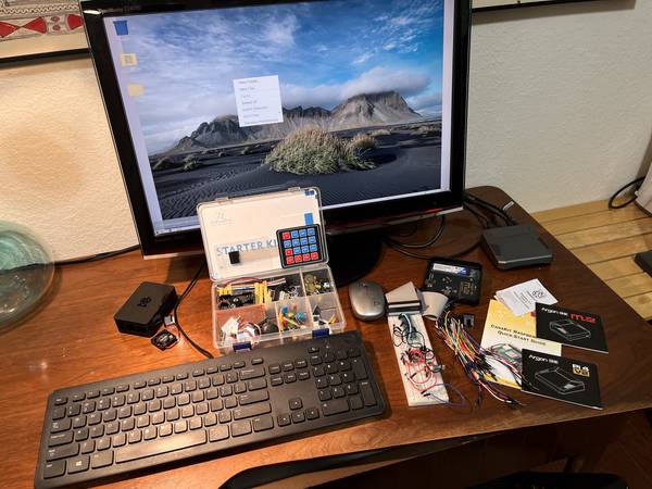 Raspberry PI 4 With Programing kit and etc.. 1