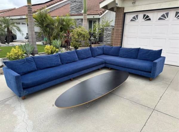 Gorgeous Vintage Sectional Couch 1