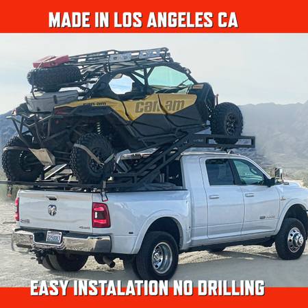 Aluminum UTV Truck Rack - 12' Long Ramps included - $4,800 (Santa Fe Springs)63471471662211123