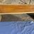 New handcrafted unique design coffee table bench elm wood slab  L55”*W18”*H1 3 thumbnail
